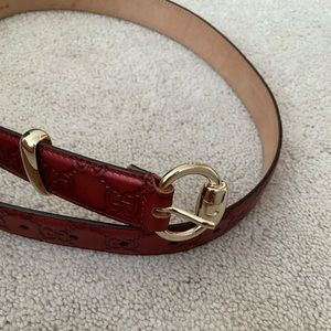 GUCCI BELT; NEVER WORN